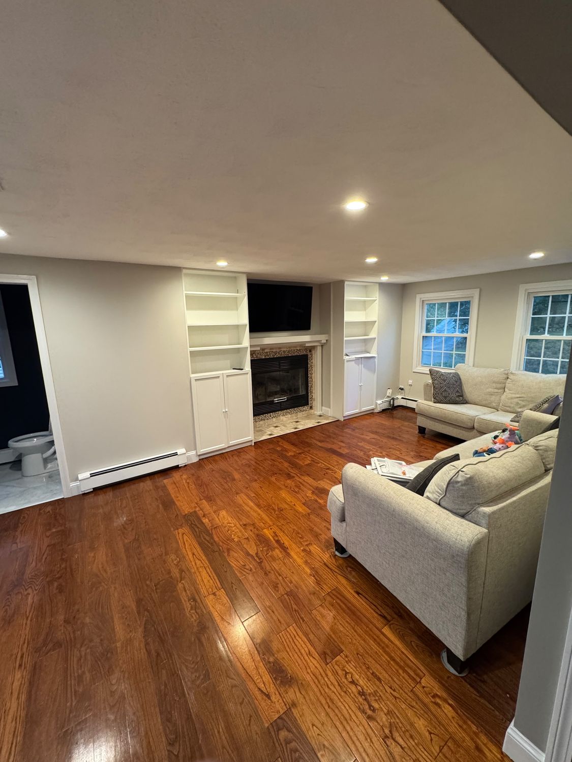 Addition, Custom Millwork and Basement